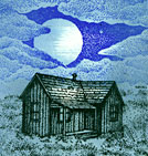 Simplescapes, Moonlit Cabin Miniscapes, Frame III