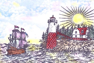 Isle Au Haunt Lighthouse