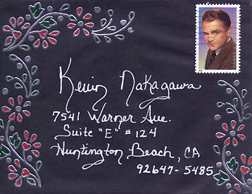 Christmas Card & Envelope 1999