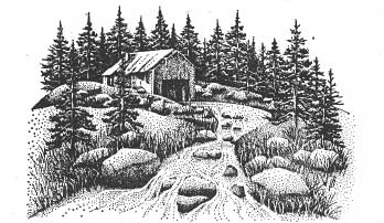 Simplescapes, Carved Mill, Frame I